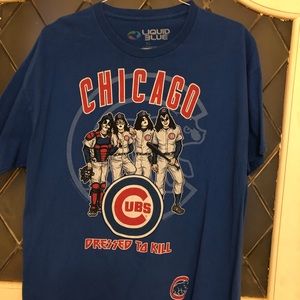 Chicago Cubs/Kiss t-shirt